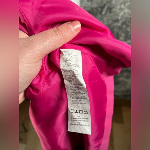 Pink Cropped Blazer - Picture 8 of 8